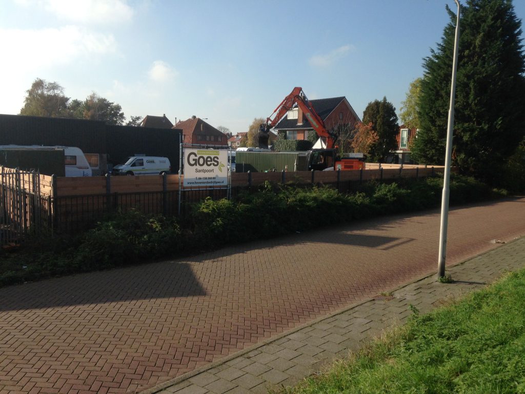 Aanleg en bestrating bedrijfsterrein
