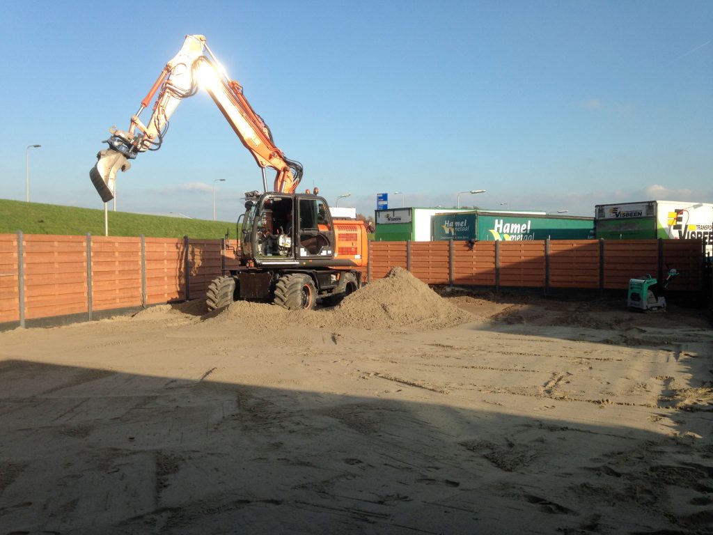 Aanleg en inrichting bedrijfsterrein