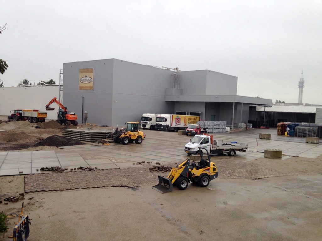 Aanleg fabrieksterrein buitenterrein_Haarlem