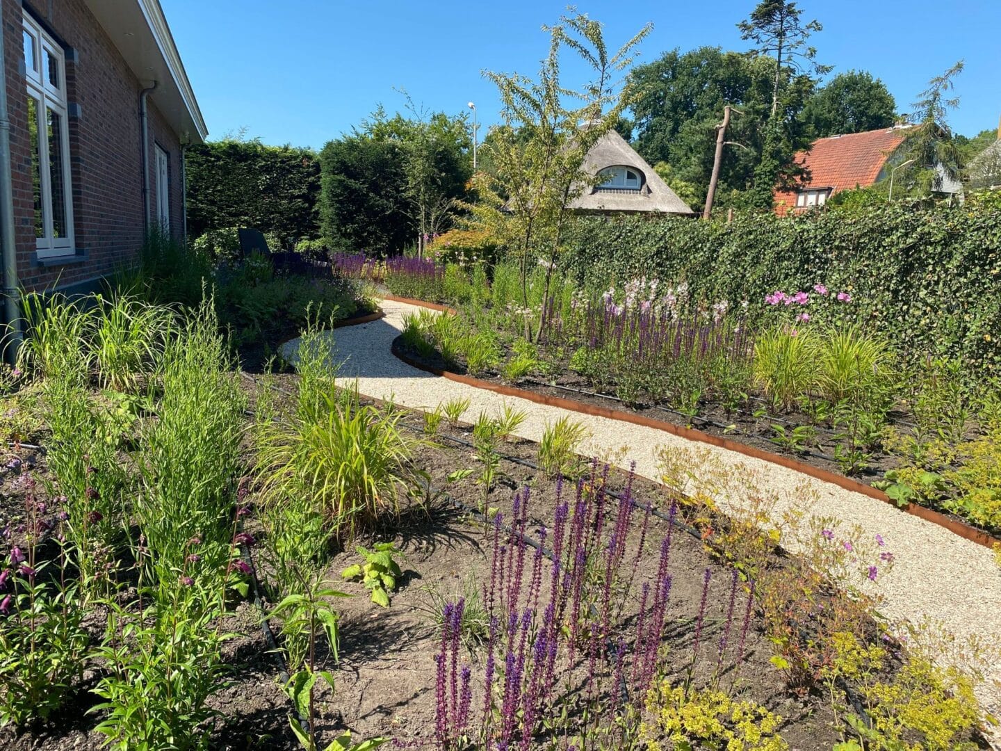 Beplanting villatuin