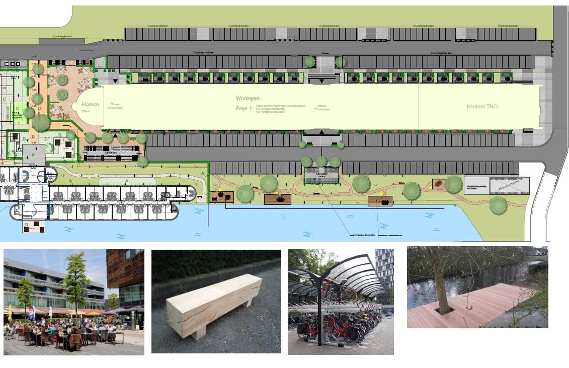 Schetsontwerp aanleg park delft