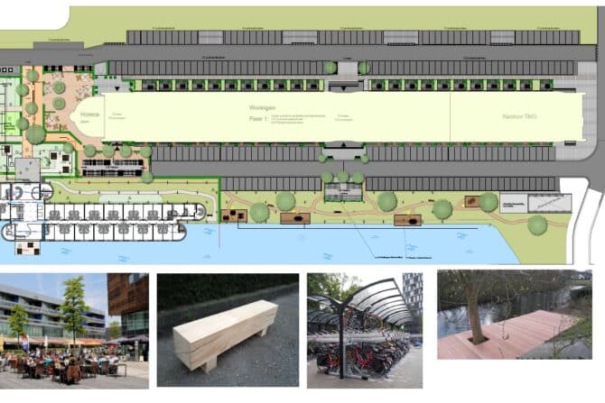 Schetsontwerp aanleg park delft